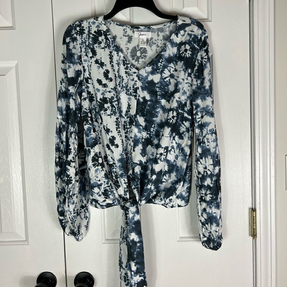 NWT Japna Womens Long Sleeve Blouse Size Small